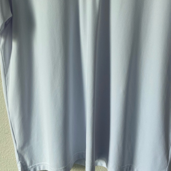 J.McLaughlin Men’s Short Sleeve Peak Performance White Polo Shirt Size Large - Picture 9 of 14